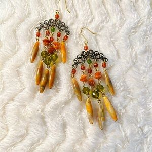 Boho Beaded Chandeliers